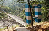 Suspension Footbridge at Mawdpai, Suktia